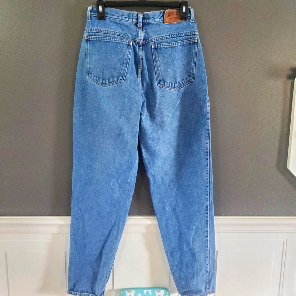FORENZA Bashed Damaged 80s Vintage High Rise Tapered 8